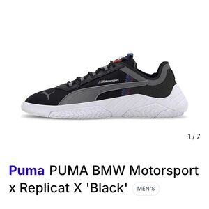 Puma BMW Motorsport x Replicat X Black Men's Shoes